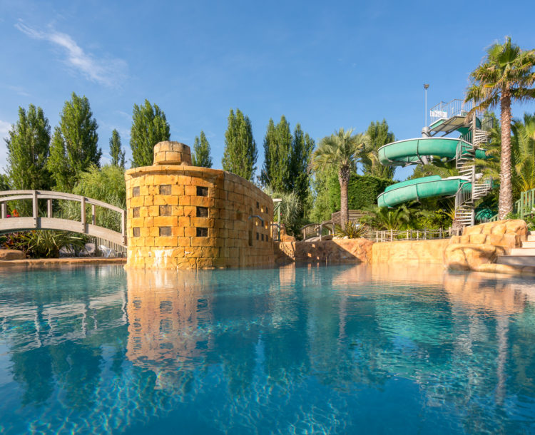 Camping Verébleu, le parc aquatique, Fort Boyard
