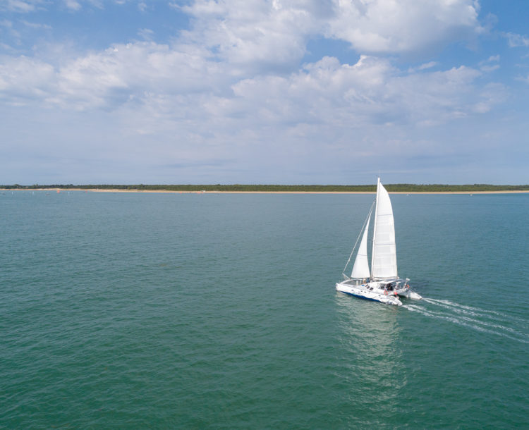 Région, Île d\'Oléron, ballade en catamaran, vue aérienne