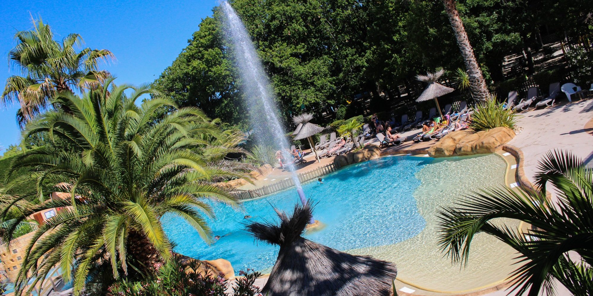 Camping Verébleu, le parc aquatique, Fort Boyard, piscine